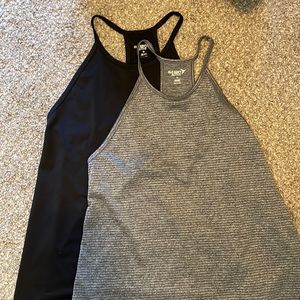 Old Navy Active High Neck Mesh Tanks